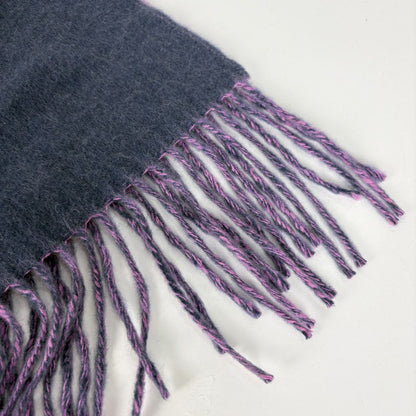 Louis Vuitton Echarpe Reykjavik Shawl Scarf Cashmere Pink Navy — view 4