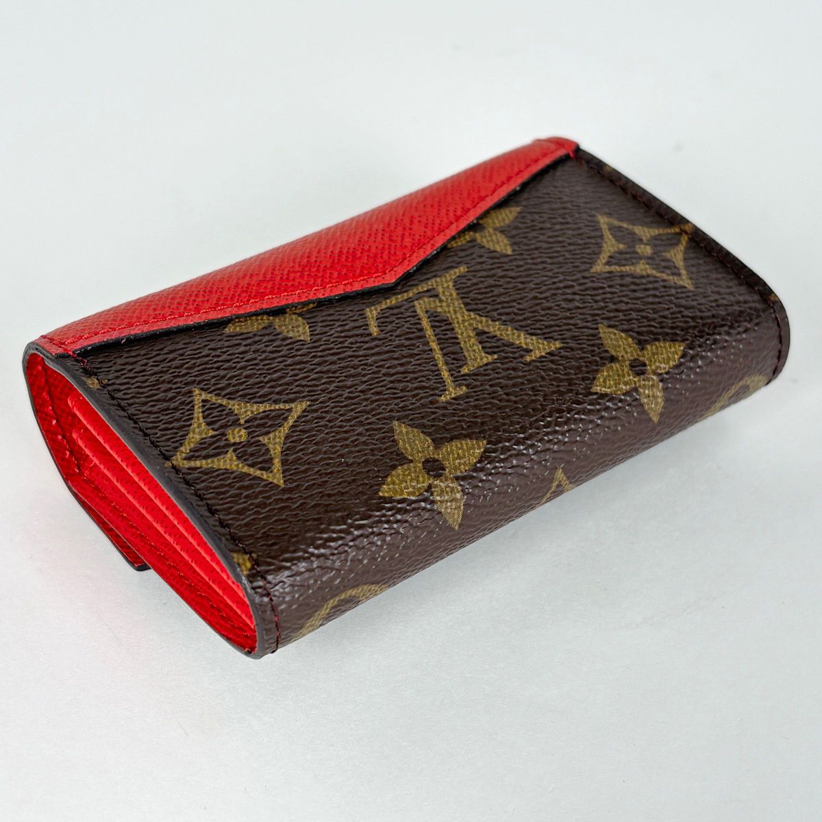 Louis Vuitton Multicult Sarah Card Case Monogram Brown Coquelicot — view 2