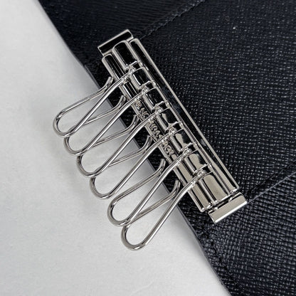 Louis Vuitton Multicles 6 Key Holder Key Case Damier Graphite Black — view 3