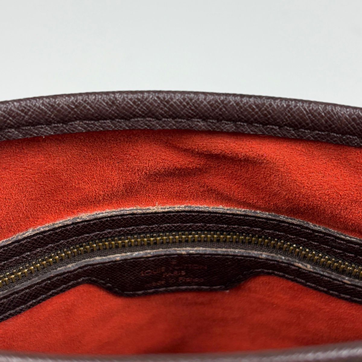 Louis Vuitton Marais Handbag Bucket Shoulder Tote Damier Brown — view 7