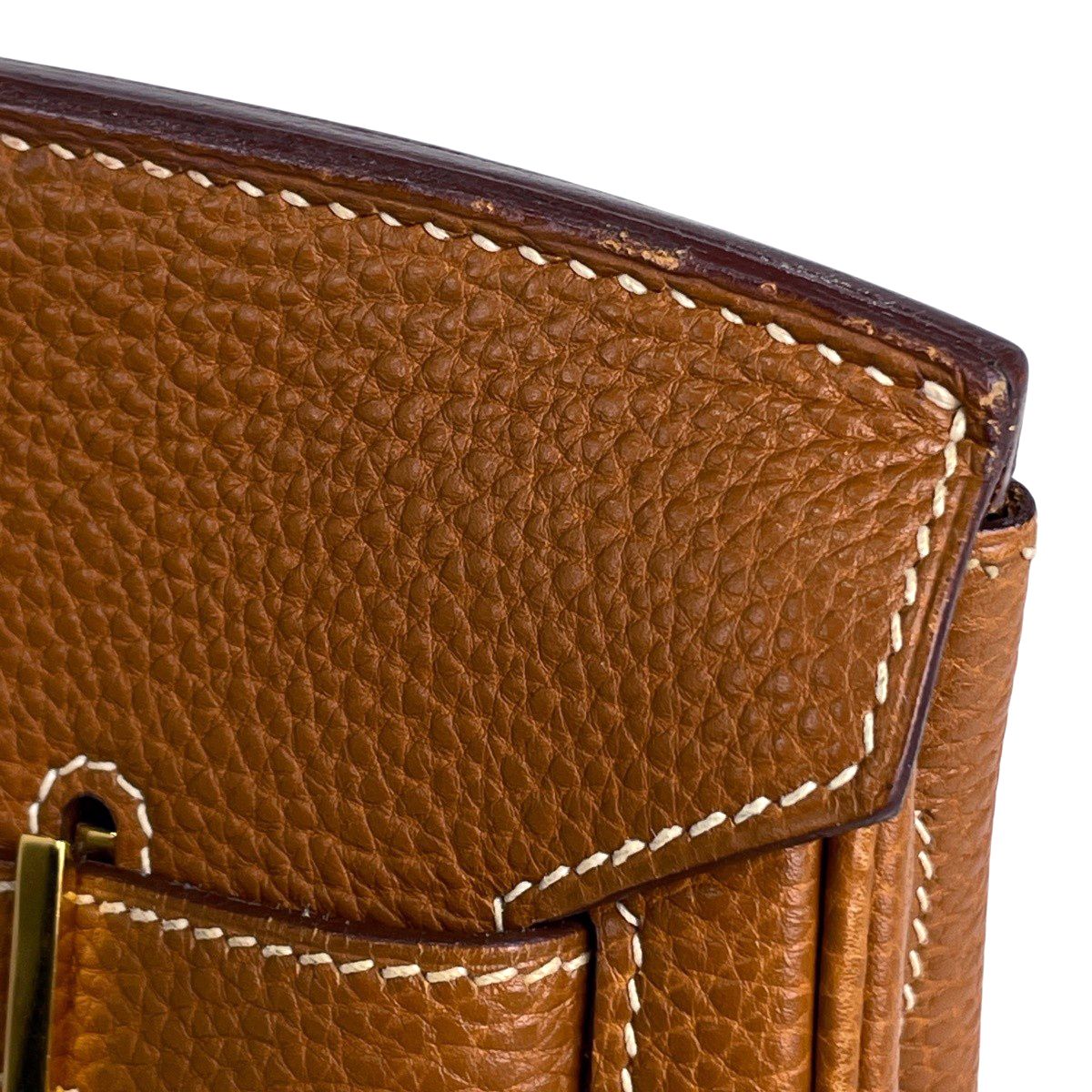 Hermes Birkin 30 Handbag Togo Gold — view 7