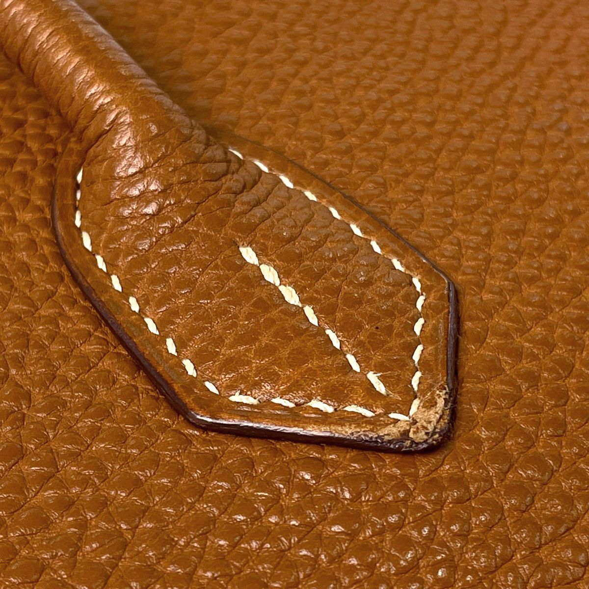 Hermes Birkin 30 Handbag Togo Gold — view 8