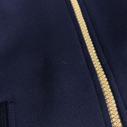 Celine Logo Track Jacket Charm Outer Jersey Polyester Navy — view 6