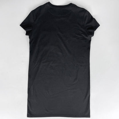 Hermes Embroidery Pocket Short Sleeve Dress Skirt Cotton Black — view 2