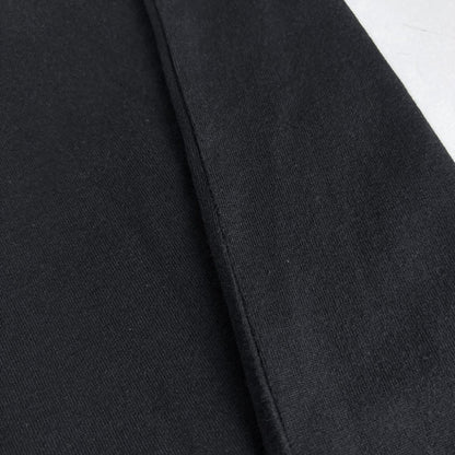 Hermes Embroidery Pocket Short Sleeve Dress Skirt Cotton Black — view 3