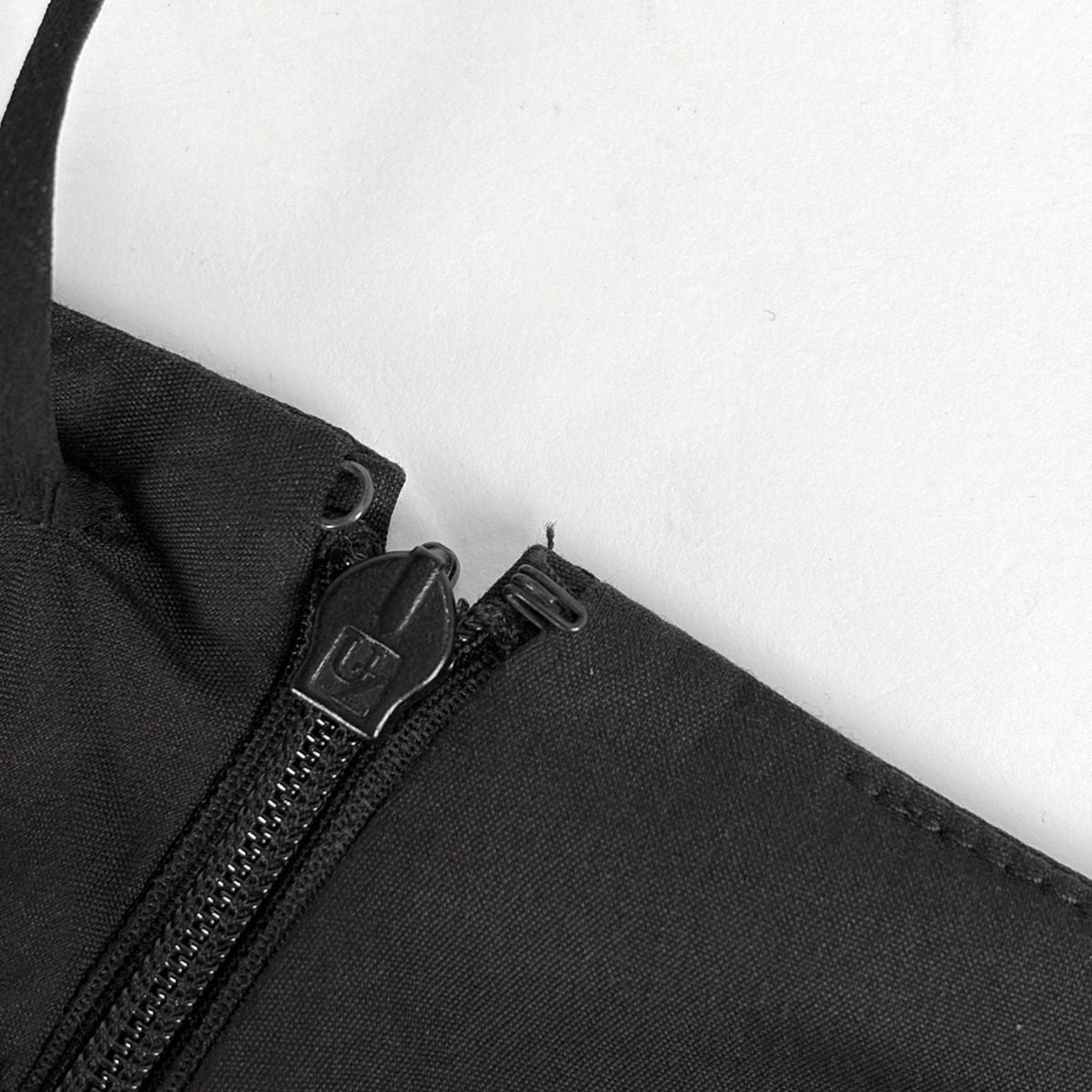 Prada Gathered Skirt Cotton Nylon Elastane Black — view 4