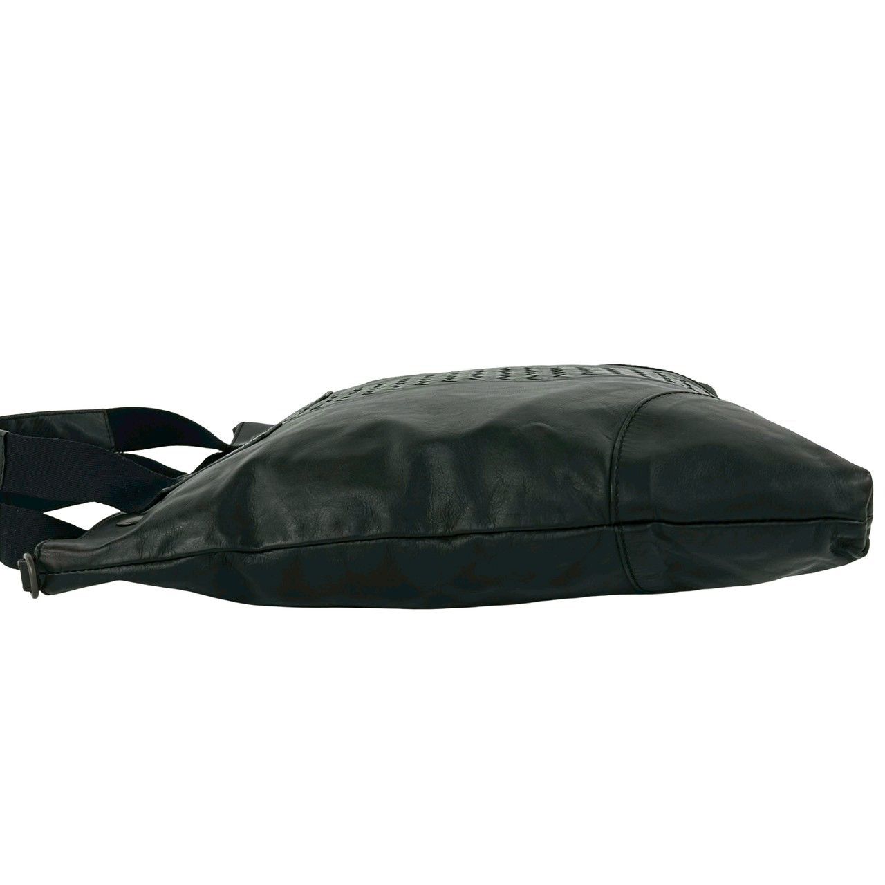 Bottega Veneta Intrecciato Leather Tote Business Black — view 5