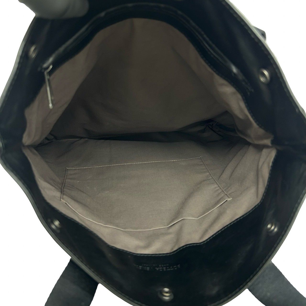 Bottega Veneta Intrecciato Leather Tote Business Black — view 9