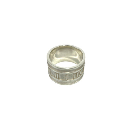 Tiffany & Co Box Atlas Wide Ring 925 Sterling Silver No 10 — view 4