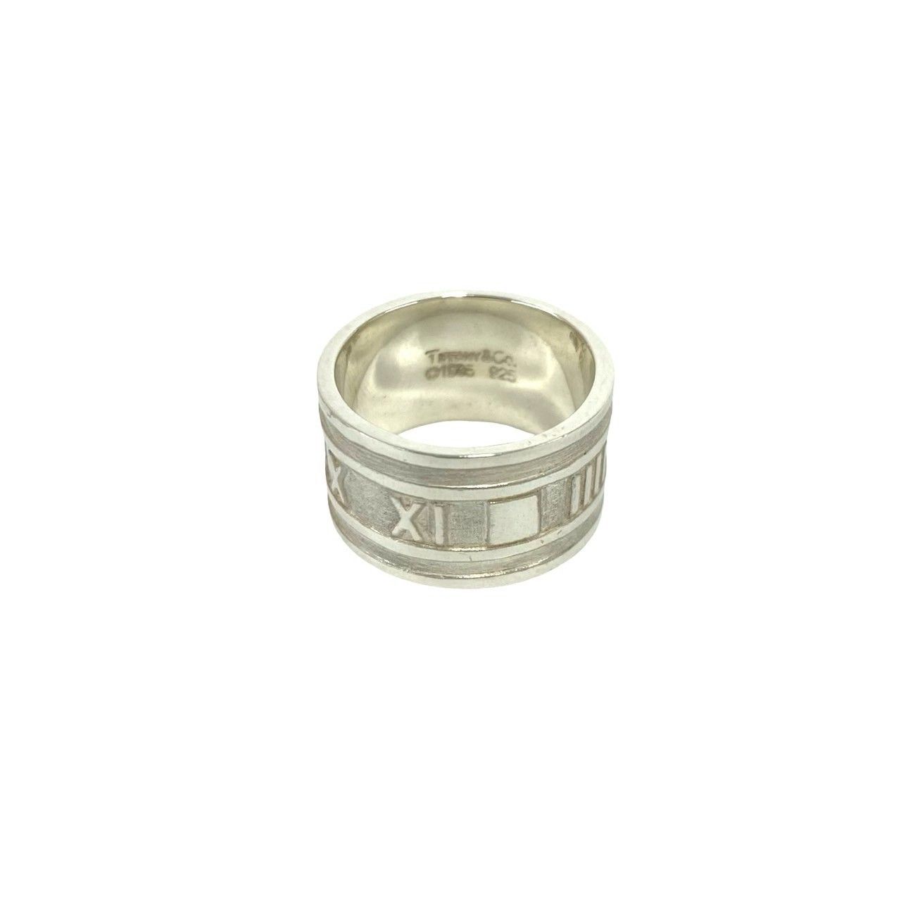 Tiffany & Co Box Atlas Wide Ring 925 Sterling Silver No 10 — view 5