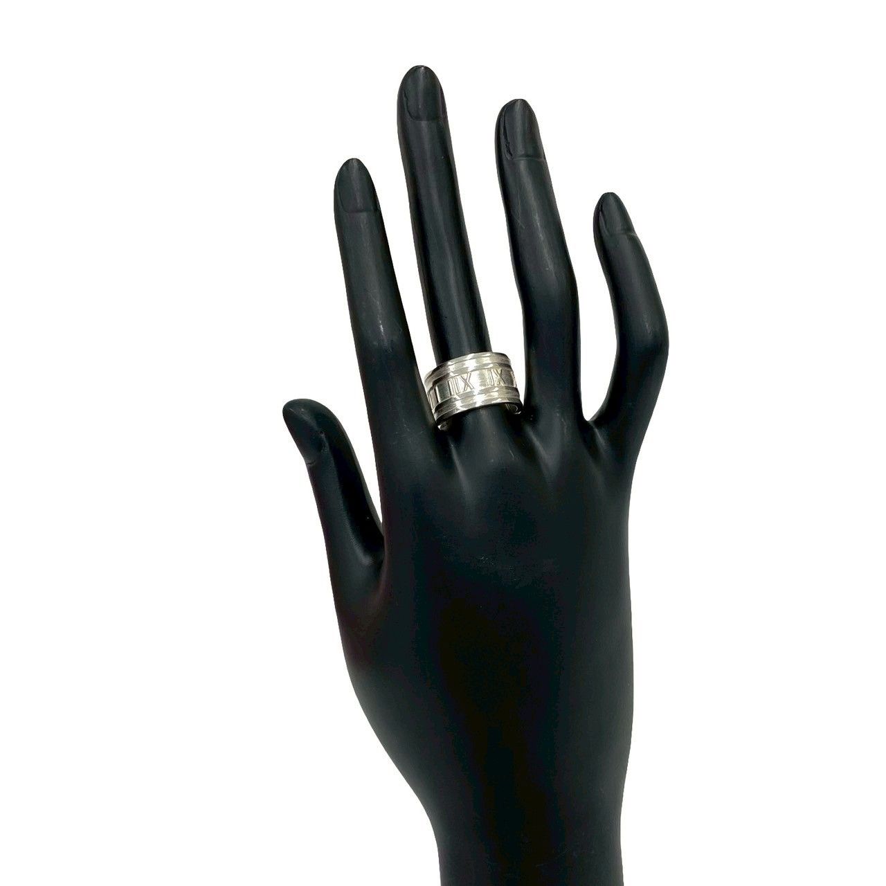 Tiffany & Co Box Atlas Wide Ring 925 Sterling Silver No 10 — view 2