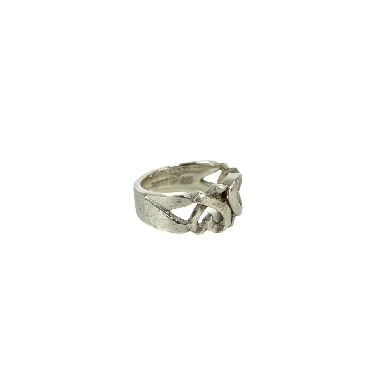 Tiffany & Co Loving Heart Ring 925 Sterling Silver — view 5