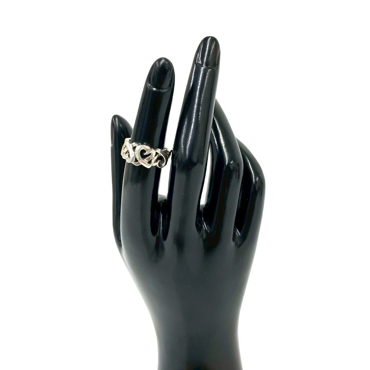 Tiffany & Co Loving Heart Ring 925 Sterling Silver — view 2
