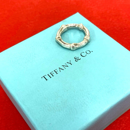 Tiffany & Co Bamboo Ring 925 Sterling Silver