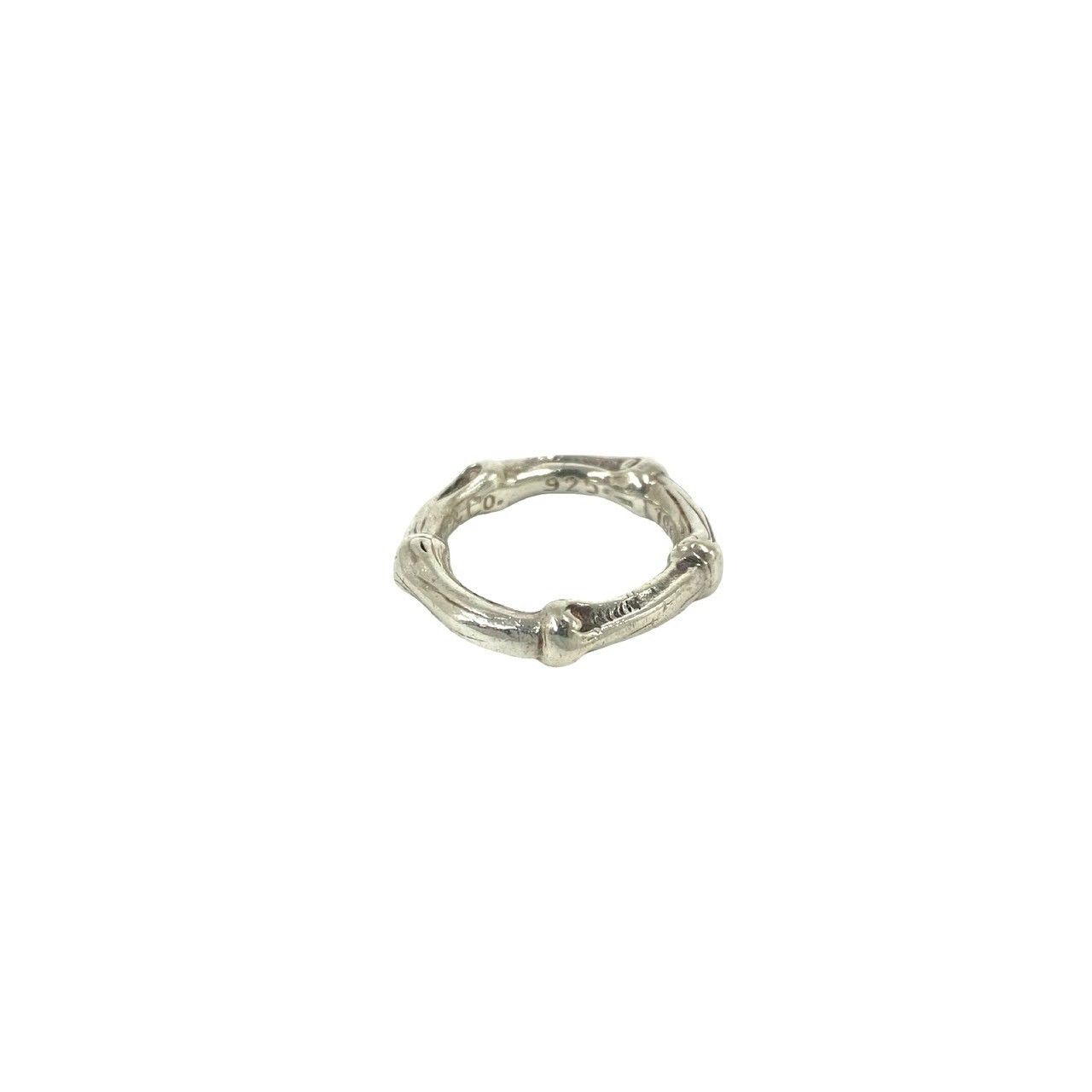 Tiffany & Co Bamboo Ring 925 Sterling Silver — view 4