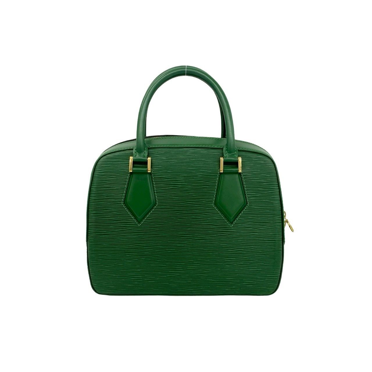 Louis Vuitton Vintage Sa Blanc Epi Leather Mini Boston Bag Borneo Green — view 3