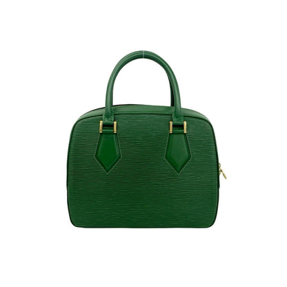 Louis Vuitton Vintage Sa Blanc Epi Leather Mini Boston Bag Borneo Green — view 3