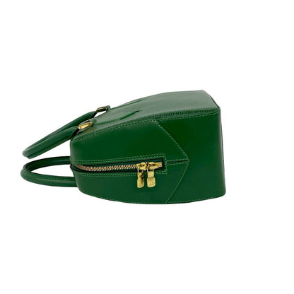 Louis Vuitton Vintage Sa Blanc Epi Leather Mini Boston Bag Borneo Green — view 5