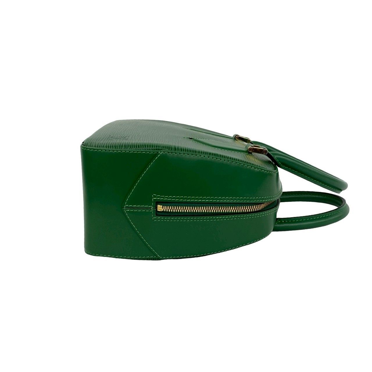 Louis Vuitton Vintage Sa Blanc Epi Leather Mini Boston Bag Borneo Green — view 6