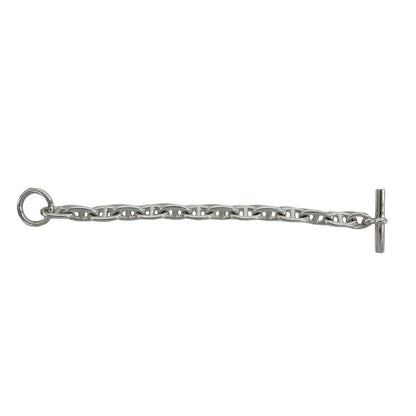 Hermes Chaine D'ancre GM 13 Pieces 925 Sterling Silver Chain Bracelet 0423 — view 6