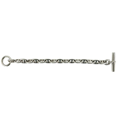 Hermes Chaine D'ancre MM 16 Pieces 925 Sterling Silver Bracelet Chain — view 5