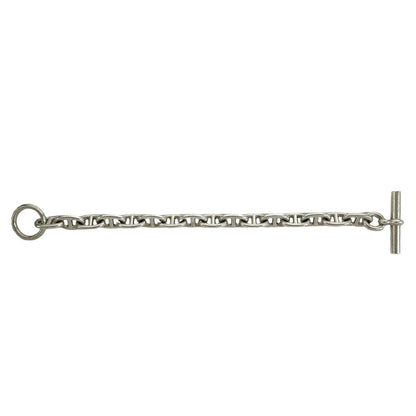 Hermes Chaine D'ancre MM 16 Pieces 925 Sterling Silver Bracelet Chain 0423 — view 5