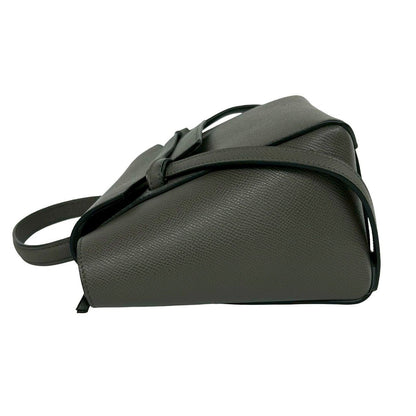 Celine Belt Bag Nano Leather 2-Way Mini Tote Gray — view 5