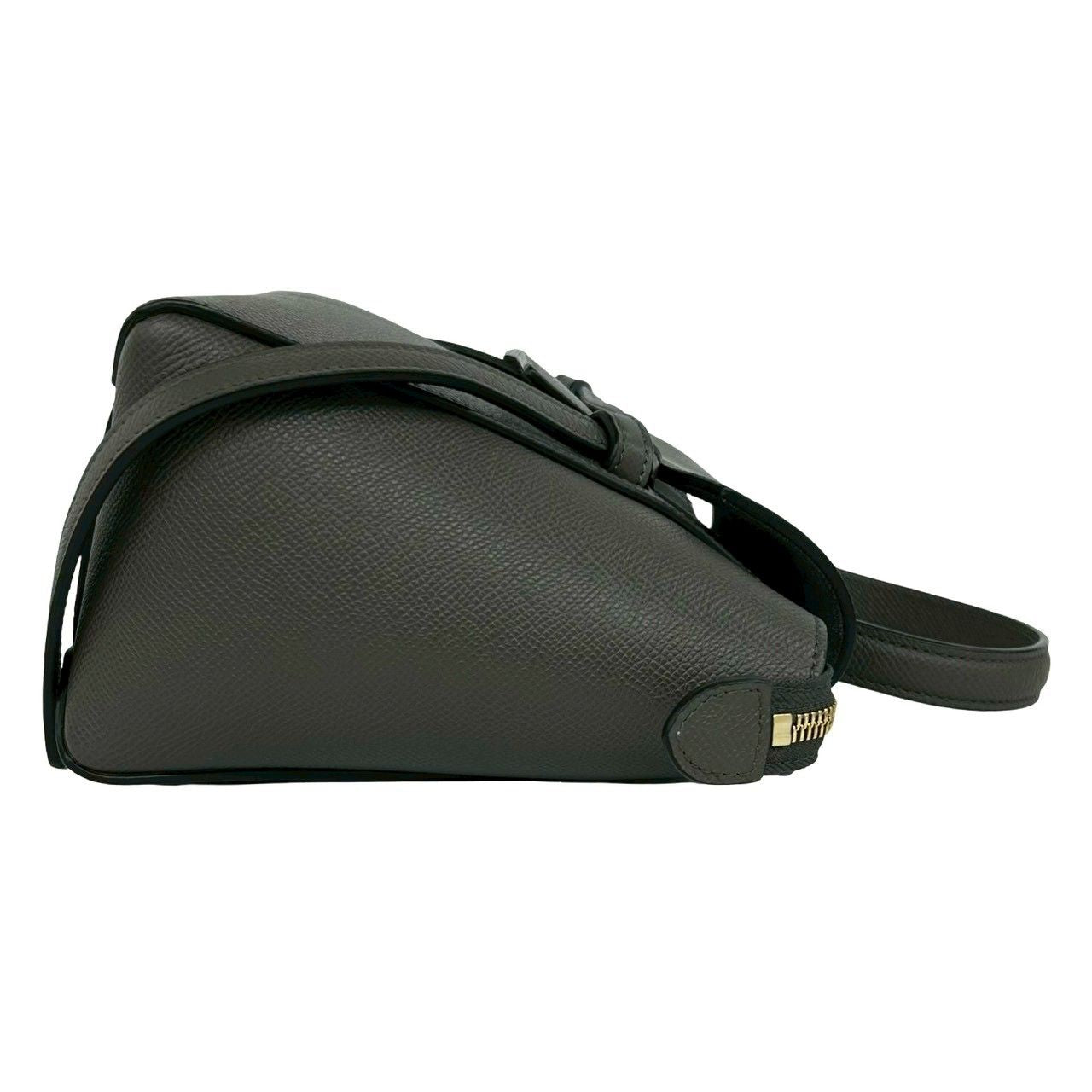 Celine Belt Bag Nano Leather 2-Way Mini Tote Gray — view 6