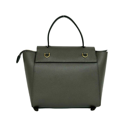 Celine Belt Bag Nano Leather 2-Way Mini Tote Gray — view 3