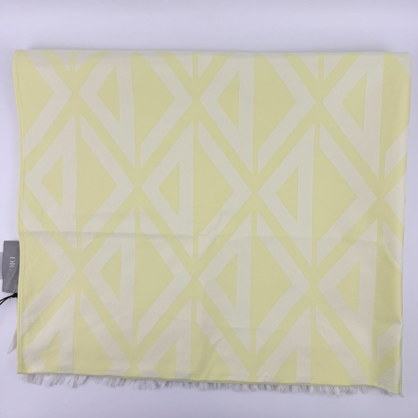 Dior Yellow Cotton Vintage Scarf — view 6