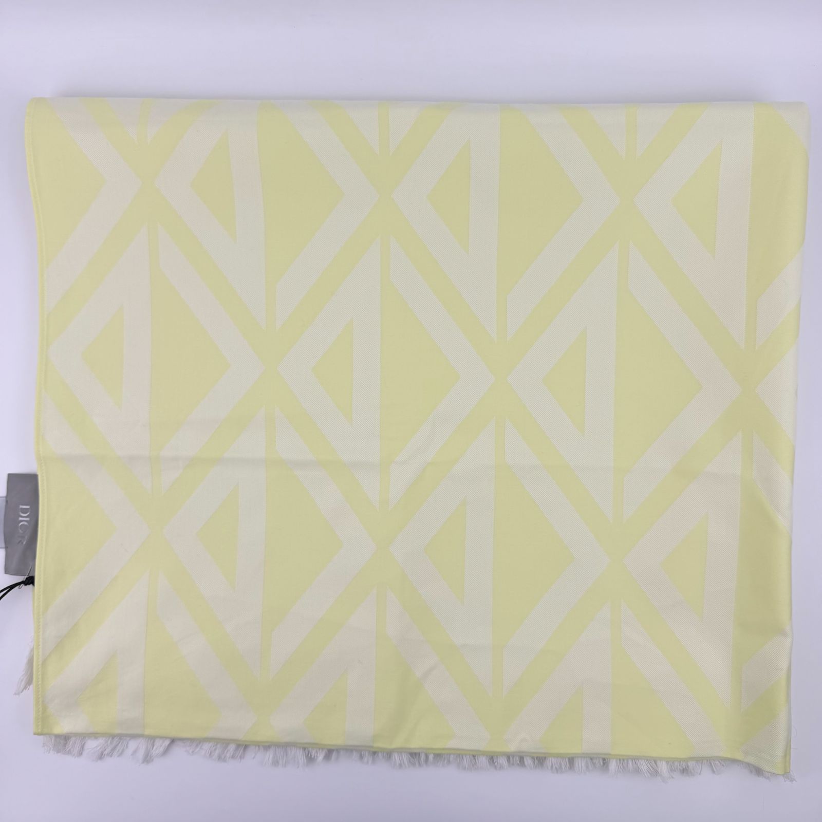 Dior Yellow Cotton Vintage Scarf — view 6