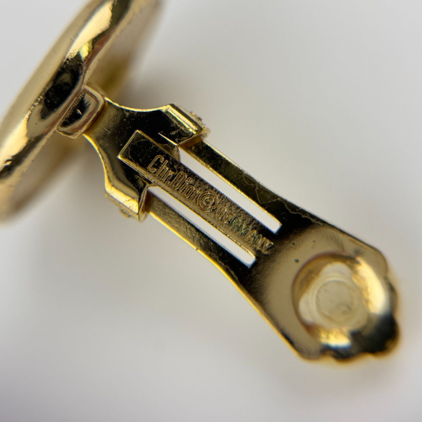Dior le Earrings Gold Vintage — view 8