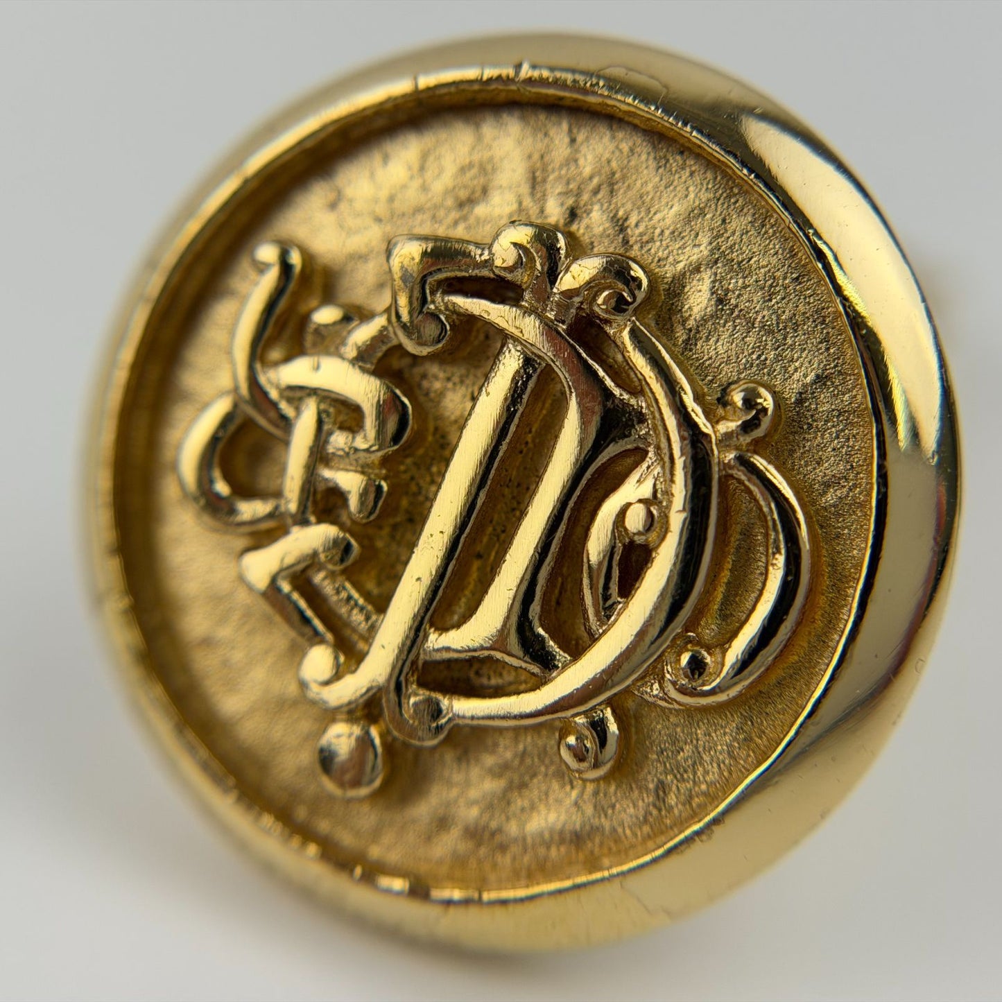 Dior le Earrings Gold Vintage — view 3