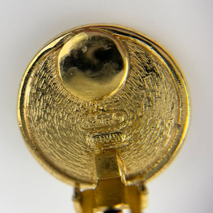 Dior le Earrings Gold Vintage — view 9