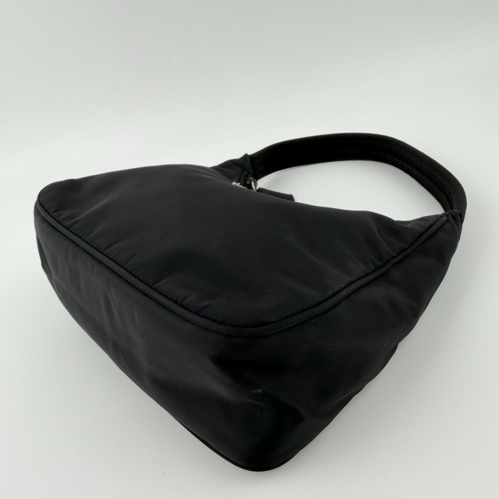 Prada Handbag Black Nylon Vintage — view 9