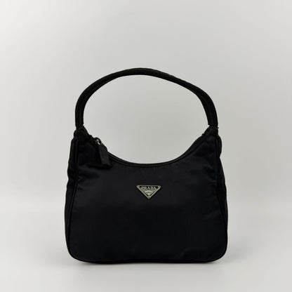 Prada Handbag Black Nylon Vintage — view 2