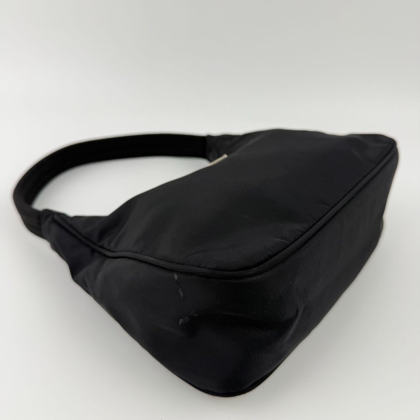 Prada Handbag Black Nylon Vintage — view 8