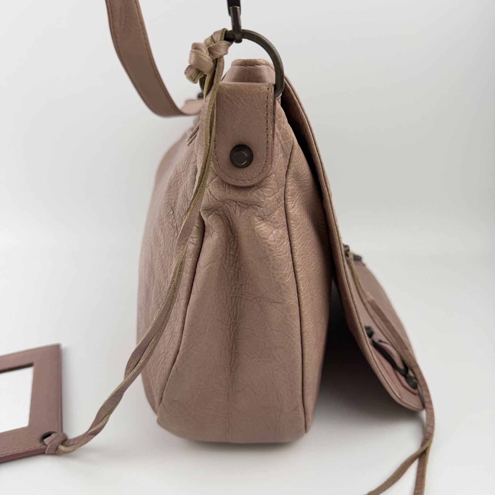 Balenciaga Shoulder Bag Pink Leather Vintage — view 6