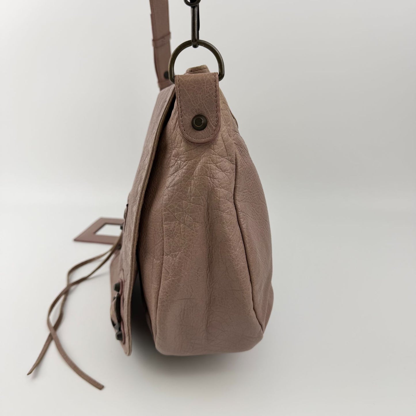 Balenciaga Shoulder Bag Pink Leather Vintage — view 5