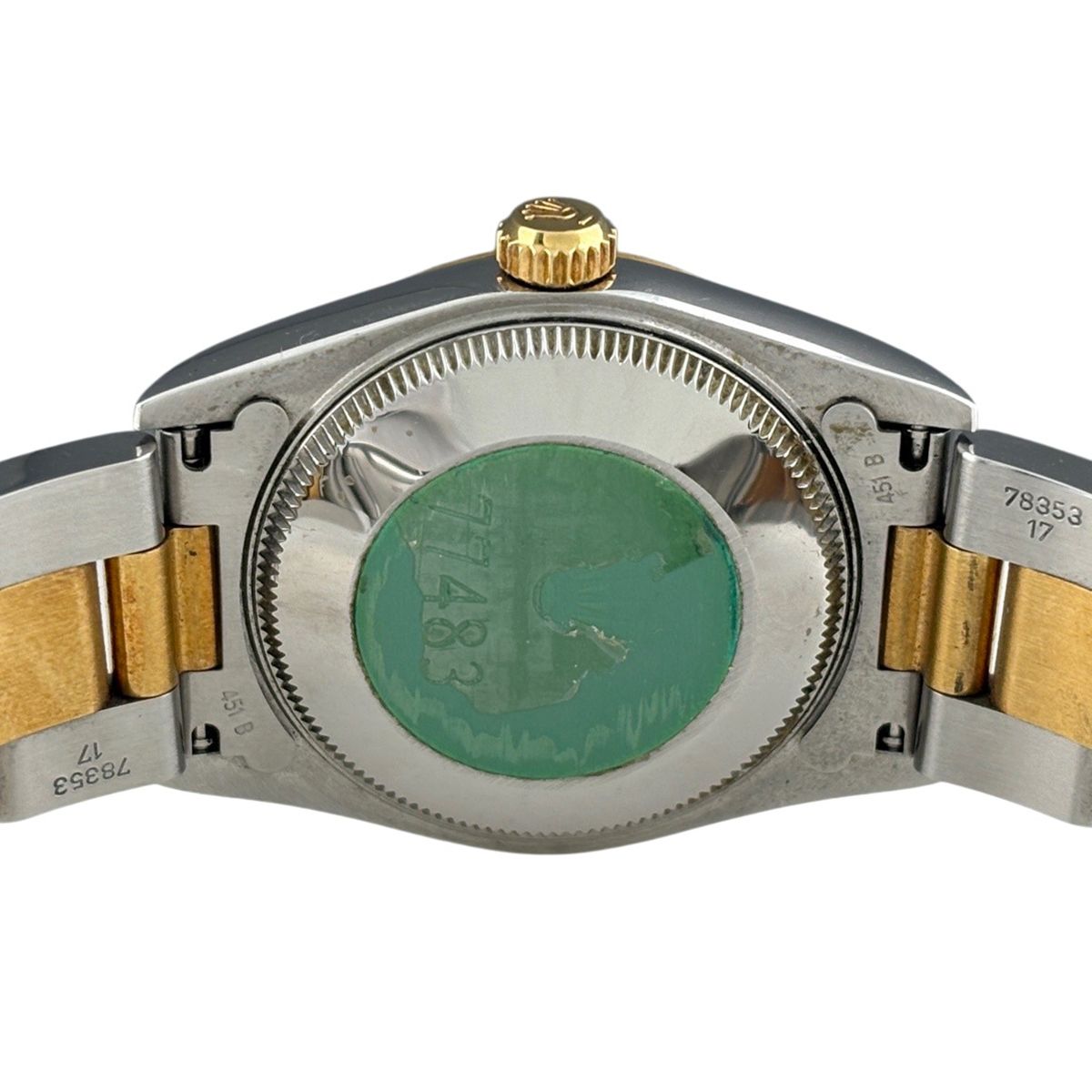 Rolex Oyster Perpetual Watch SS YG Automatic Winding Gray Boys — view 4