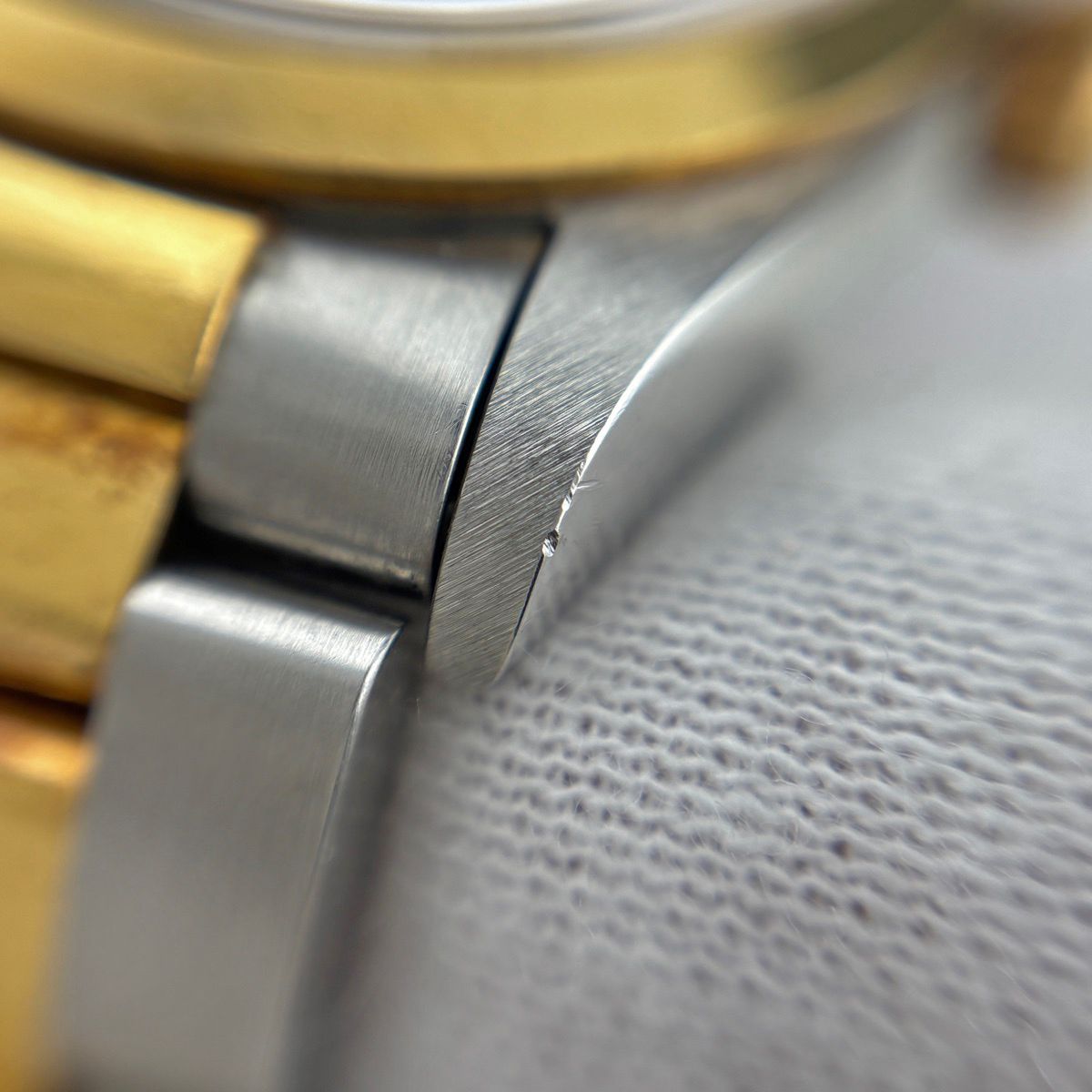 Rolex Oyster Perpetual Watch SS YG Automatic Winding Gray Boys — view 9