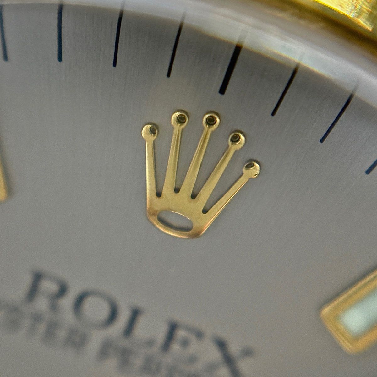 Rolex Oyster Perpetual Watch SS YG Automatic Winding Gray Boys — view 5