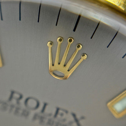 Rolex Oyster Perpetual Watch SS YG Automatic Winding Gray Boys — view 5