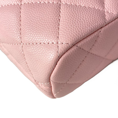 Chanel Quilted Hobo Pink Silver 2-Way Mini Bag — view 6