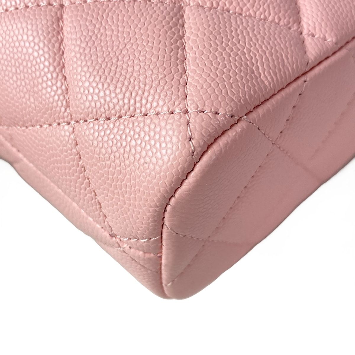 Chanel Quilted Hobo Pink Silver 2-Way Mini Bag — view 8