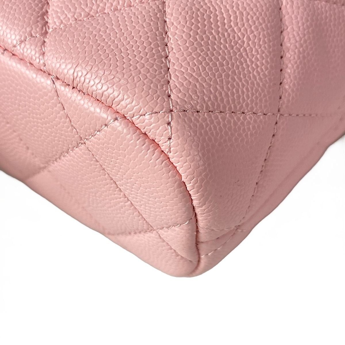 Chanel Quilted Hobo Pink Silver 2-Way Mini Bag — view 9
