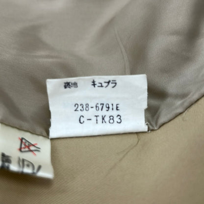 Saint Laurent Yves Trench Coat Beige Long Sleeve Spring Autumn — view 5