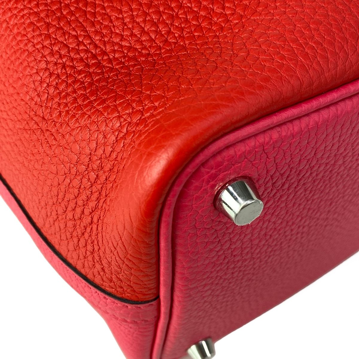 Hermes Handbag Picotin Lock Casaque de PM le Juc Rose Blue Zanzibar — view 6