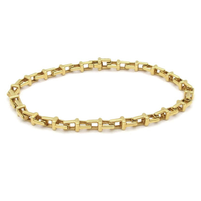 Tiffany & Co Bracelet T Narrow Chain 18k Yellow Gold