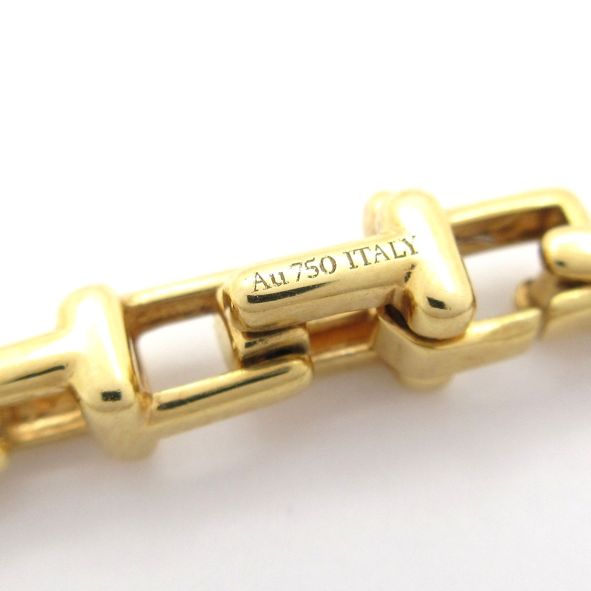 Tiffany & Co Bracelet T Narrow Chain 18k Yellow Gold — view 5